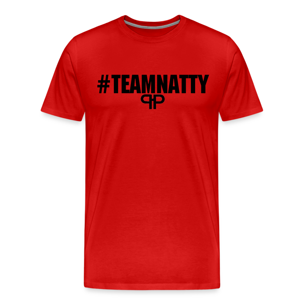 TEAM NATTY TEE - red