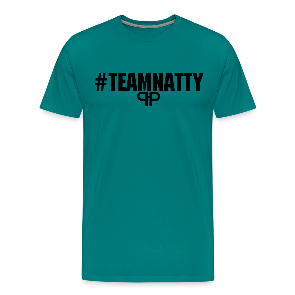 TEAM NATTY TEE - teal