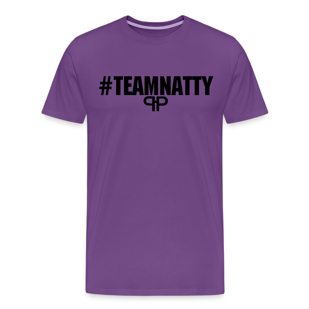 TEAM NATTY TEE - purple