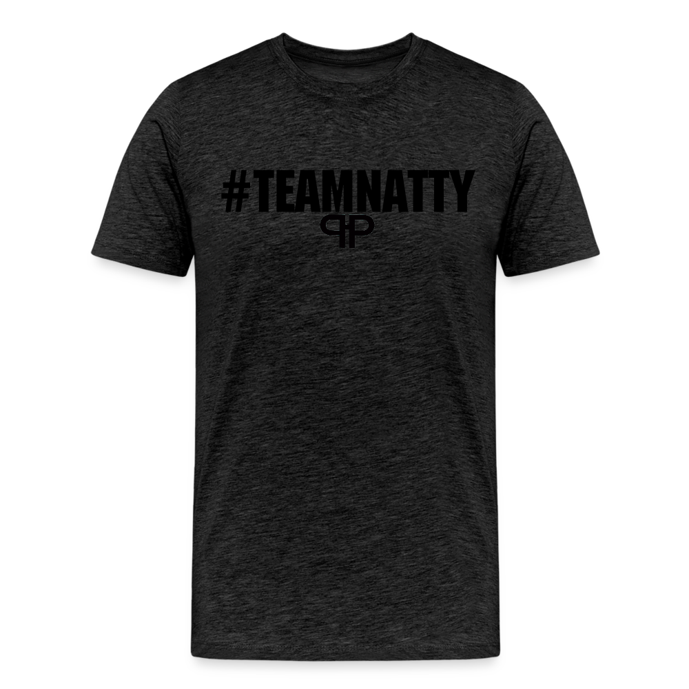 TEAM NATTY TEE - charcoal grey