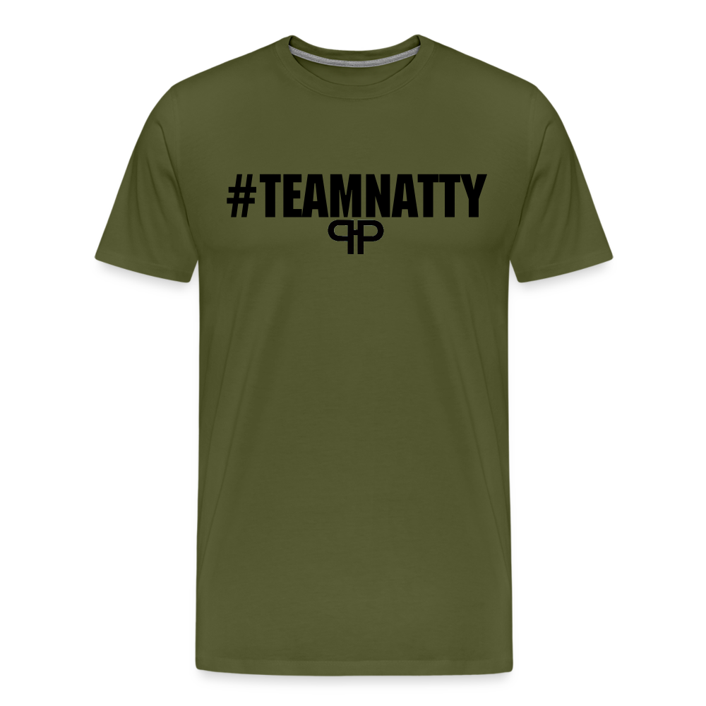 TEAM NATTY TEE - olive green