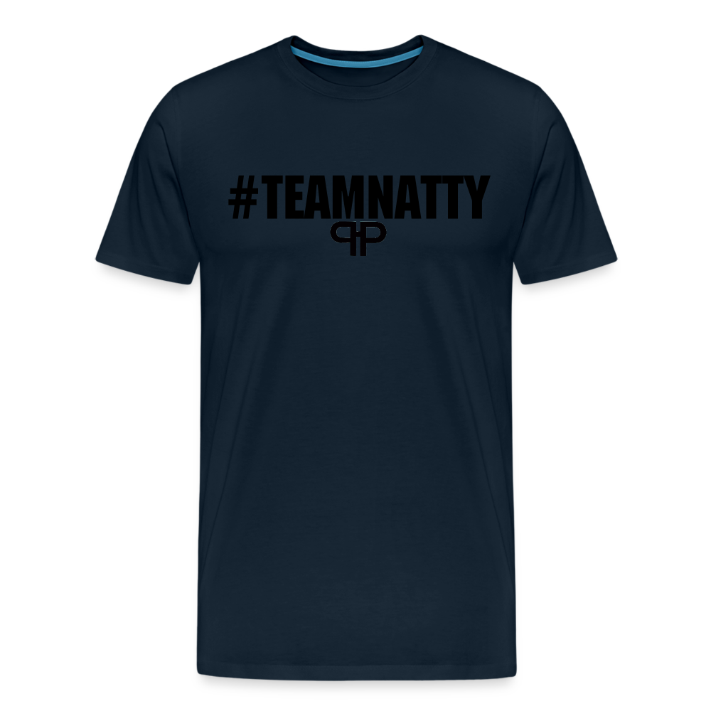 TEAM NATTY TEE - deep navy