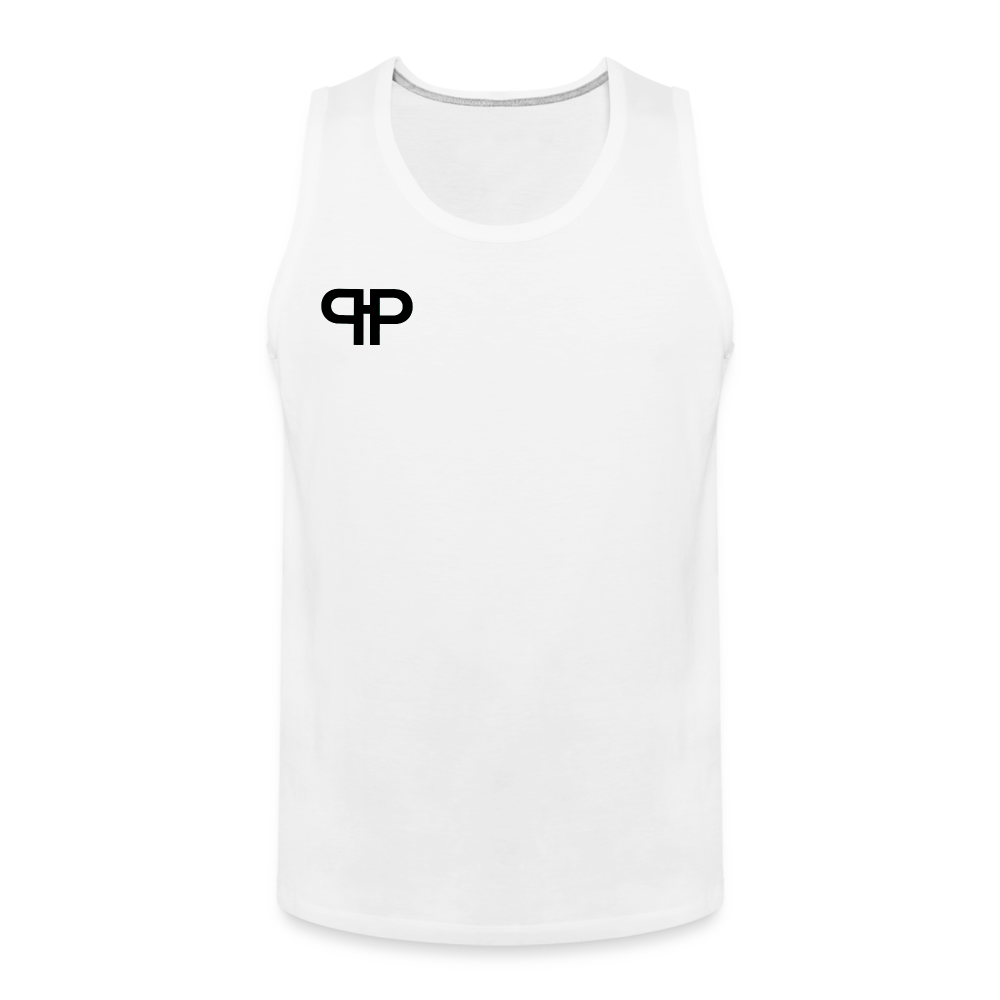 Pump Logo Tank - white