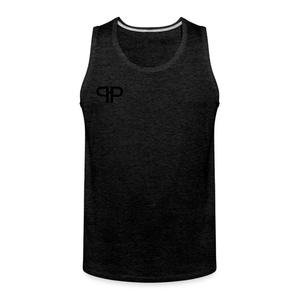 Pump Logo Tank - charcoal grey