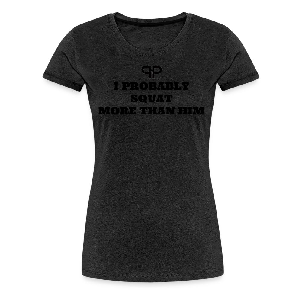 GIRL POWER SHIRT - charcoal grey