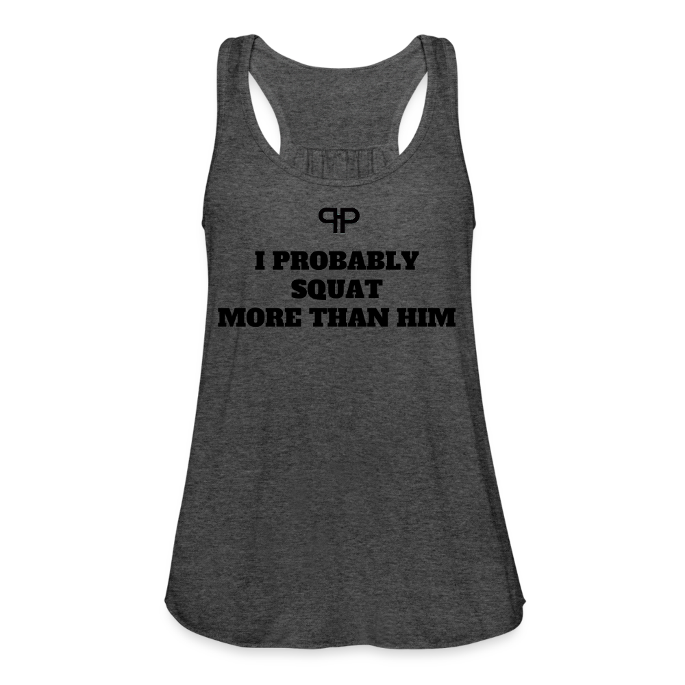 GIRL POWER TANK - deep heather