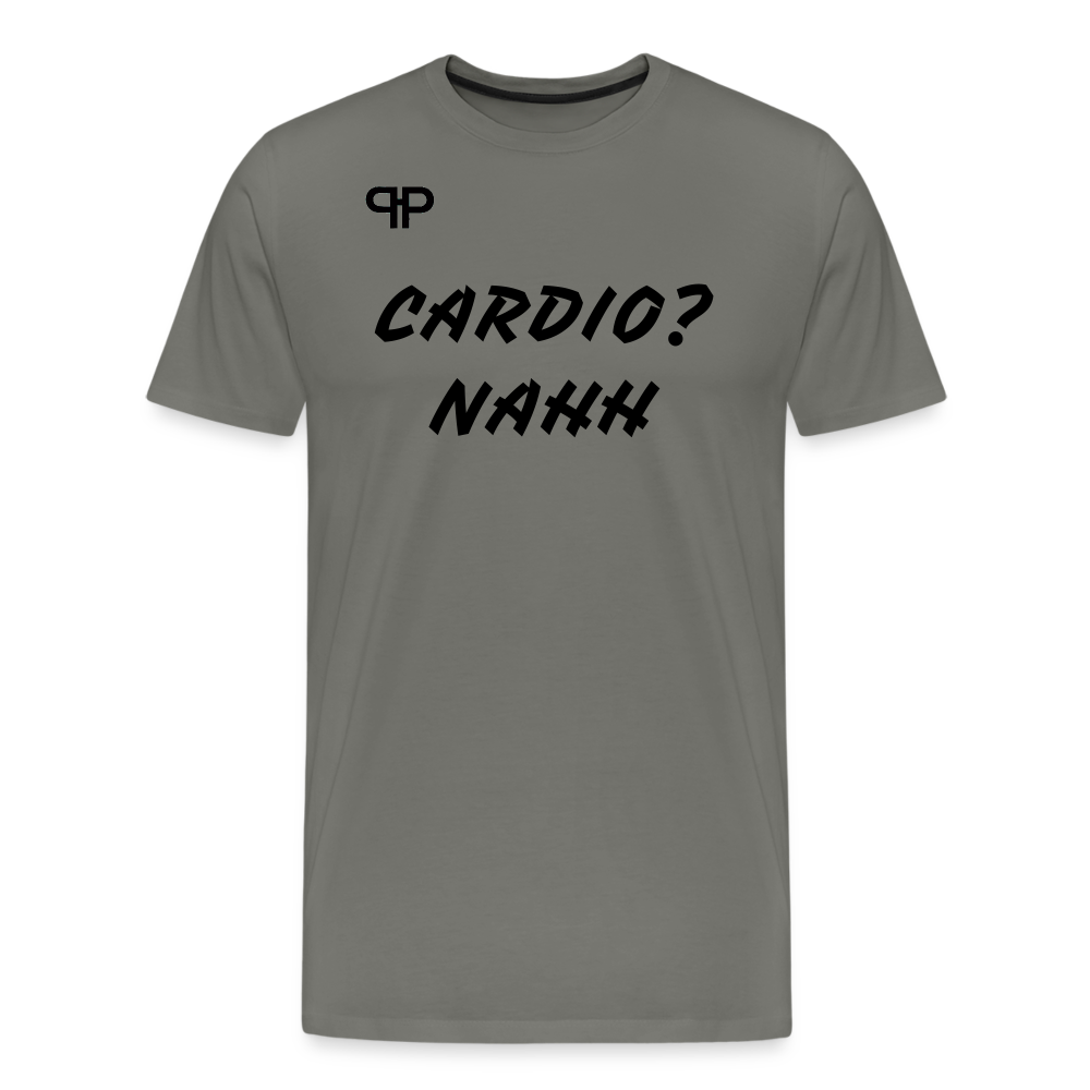 NO CARDIO - asphalt gray