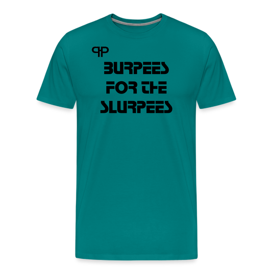 CURPEES FOR THE SLURPEES - teal