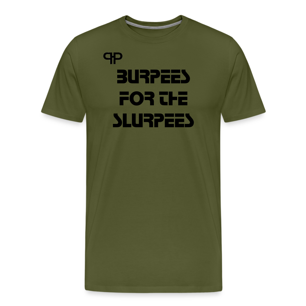 CURPEES FOR THE SLURPEES - olive green