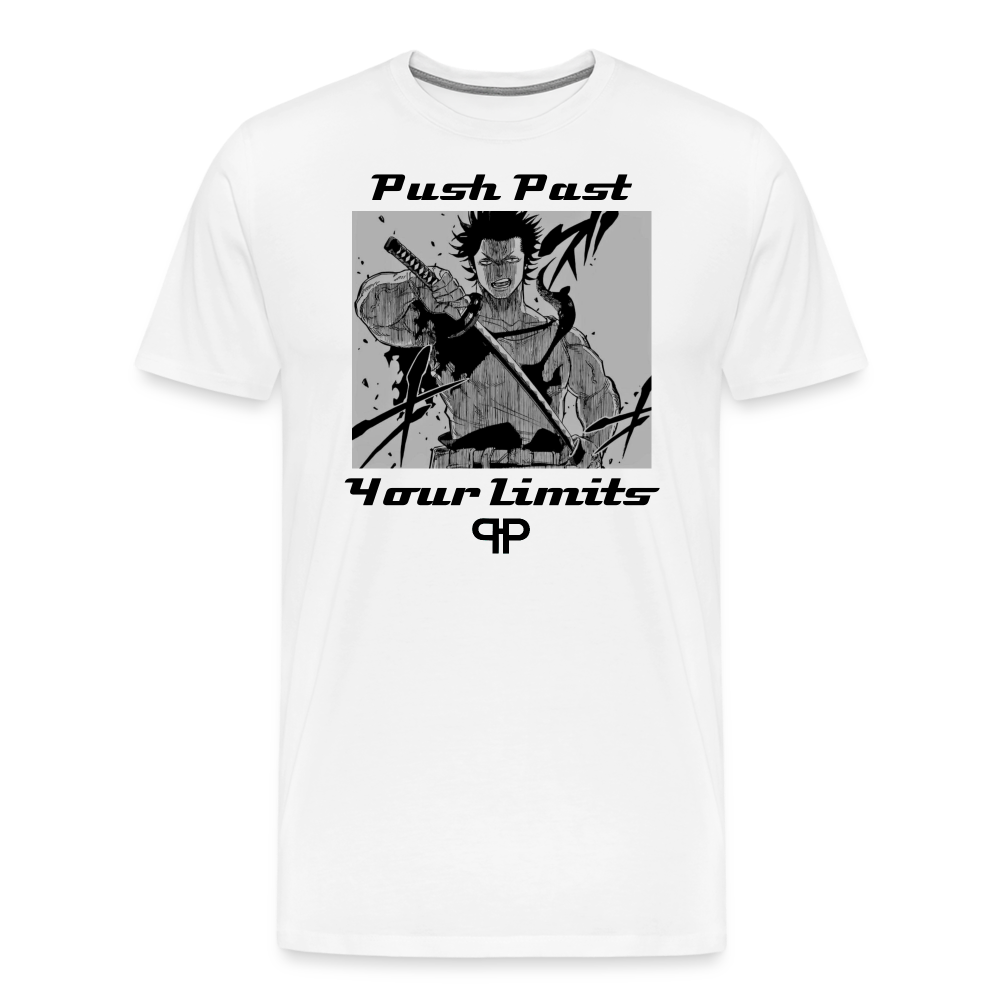 BREAKING LIMITS TEE FT YAMI - white