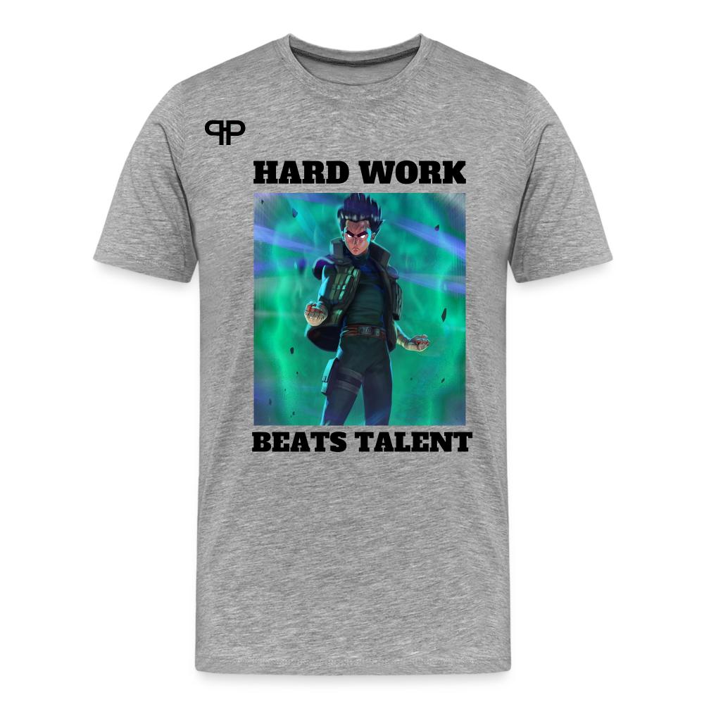 ROCK LEE TEE - heather gray