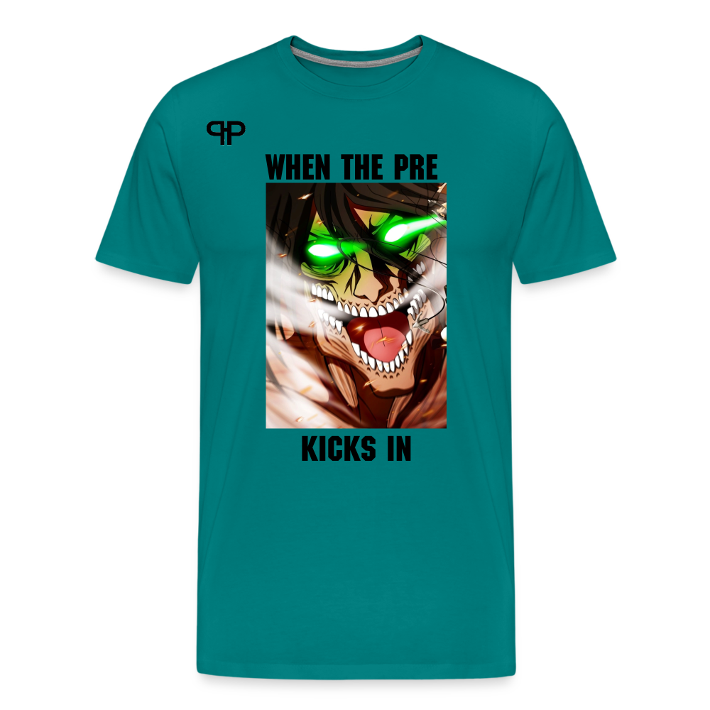 JACKED UP AOT SHIRT - teal