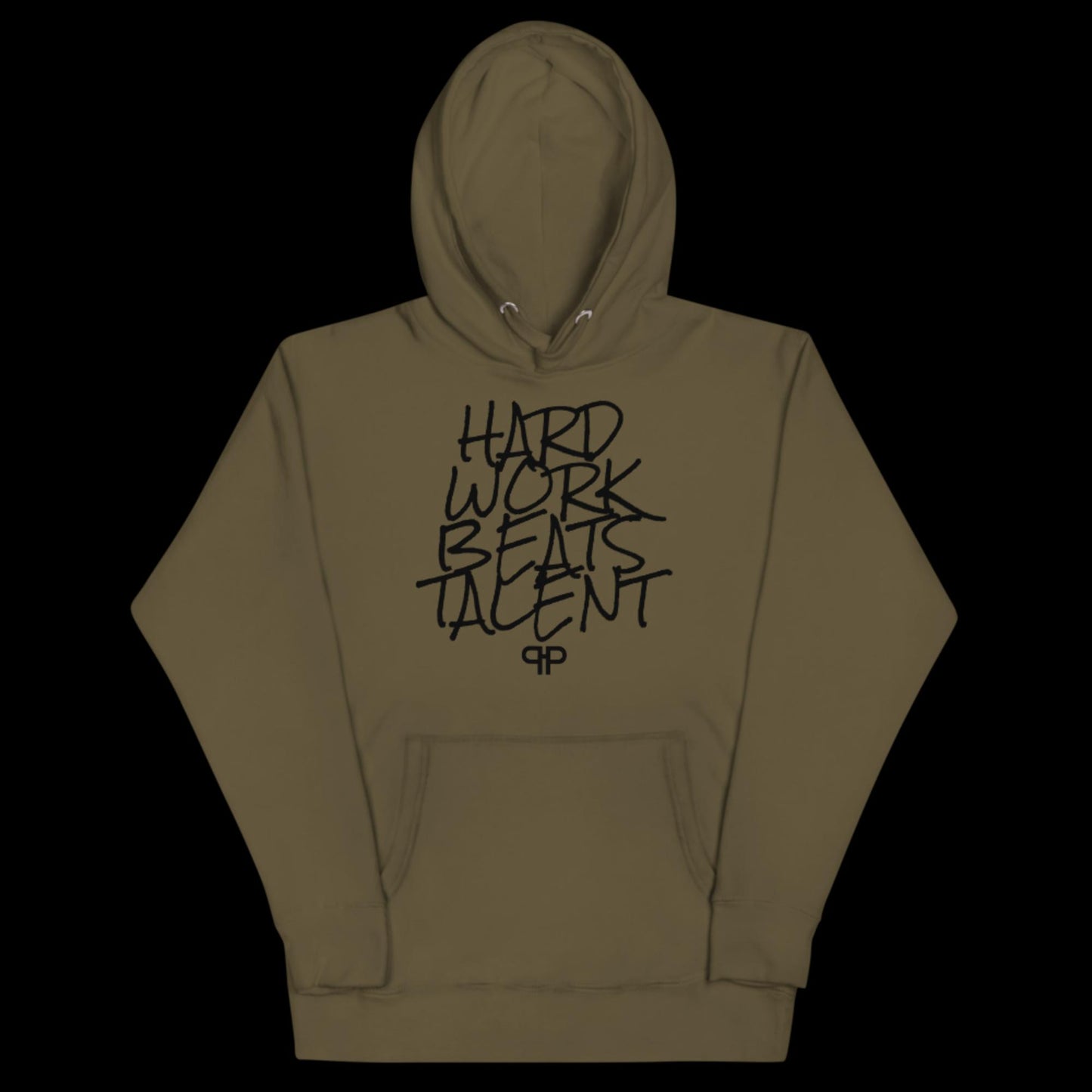 hard work beats talent hoodie